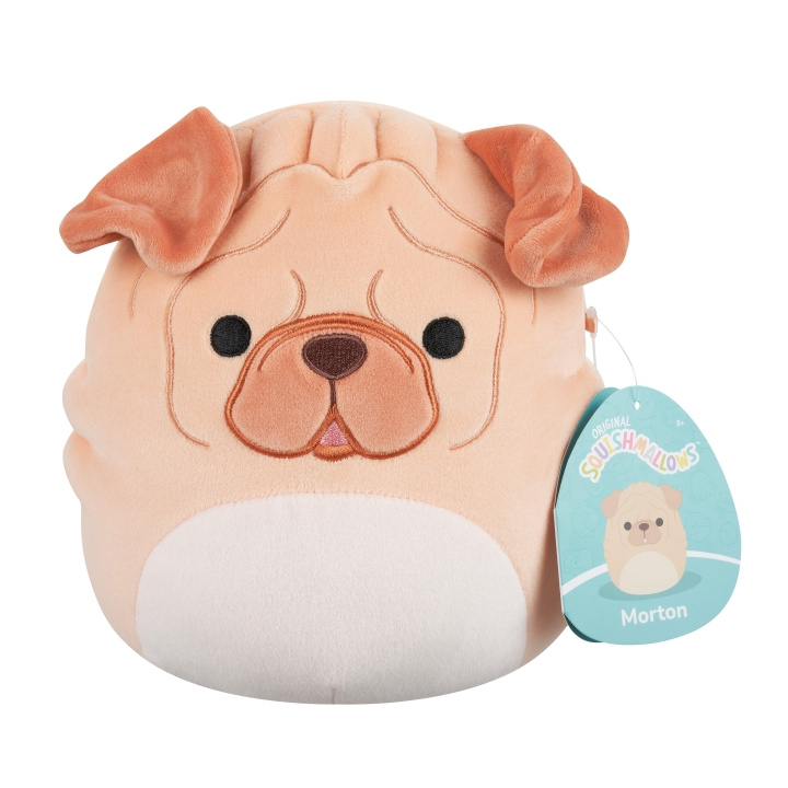 Squishmallows 19 cm plys P22 - Morton Sharpei i gruppen LEGETØJ, BØRN & BABY / Babyleg (0-3 år) / Tøjdyr hos TP E-commerce Nordic AB (D15388)