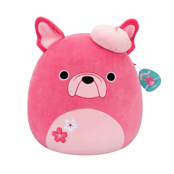 Squishmallows 40 cm P22 fransk bulldog - (227698) i gruppen LEGETØJ, BØRN & BABY / Babyleg (0-3 år) / Tøjdyr hos TP E-commerce Nordic AB (D15395)