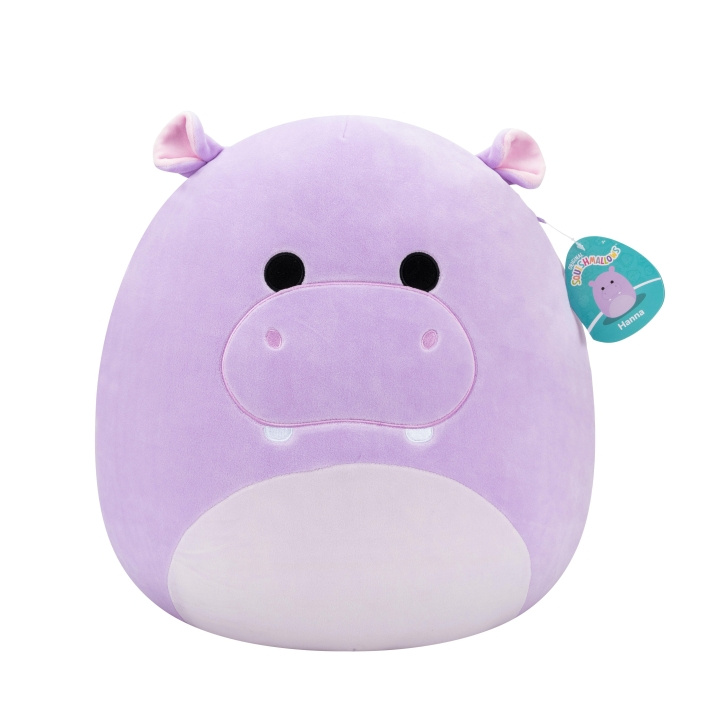 Squishmallows 40 cm Plys P22 - Hanna Flodhest (227702) i gruppen LEGETØJ, BØRN & BABY / Babyleg (0-3 år) / Tøjdyr hos TP E-commerce Nordic AB (D15398)