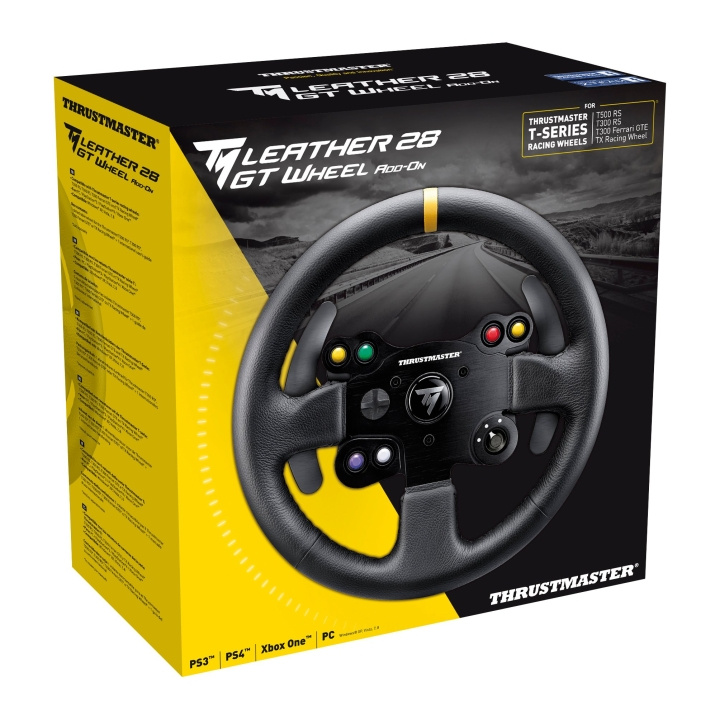 ThrustMaster TM læder 28 GT-hjul add-on i gruppen COMPUTERTILBEHØR / GAMING / Rat & Joysticks hos TP E-commerce Nordic AB (D15408)