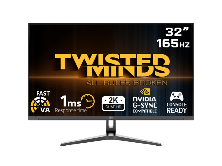 Twisted Minds 32 HDR FHD 180Hz VA 1ms HDMI2.0 Gaming Monitor TM32FHD180VA i gruppen COMPUTERTILBEHØR / Monitor / Monitorer hos TP E-commerce Nordic AB (D15433)