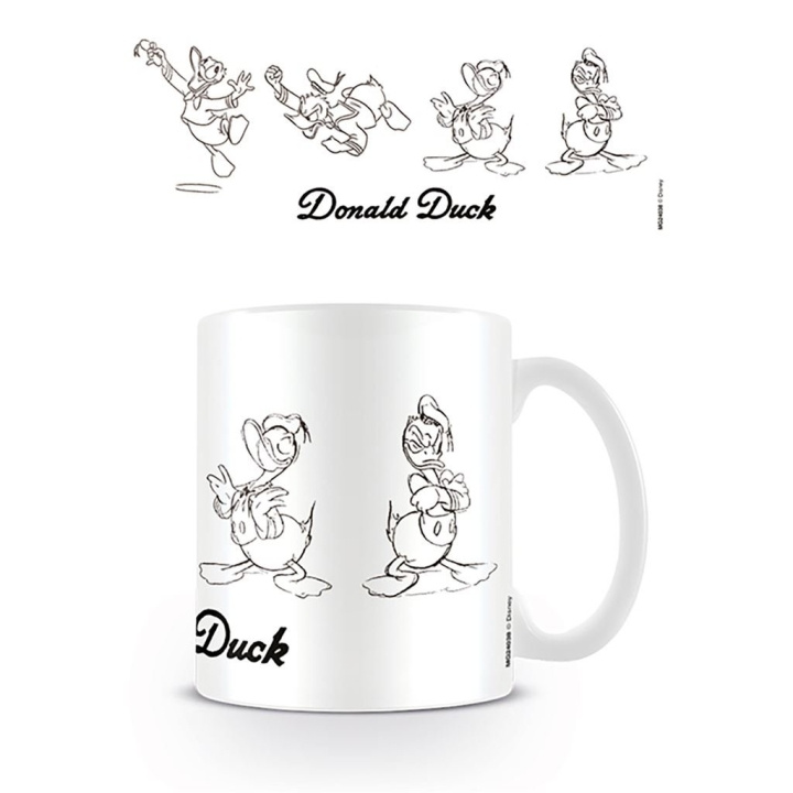 Pyramid International DONALD DUCK (SKITSE) KRUS i gruppen SPORT, FRITID & HOBBY / Sjove gadgets / Krus hos TP E-commerce Nordic AB (D15453)