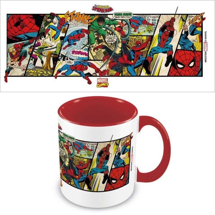 Pyramid International MARVEL COMICS (SPIDER-MAN-PANELER) FARVET INDERKRUS i gruppen SPORT, FRITID & HOBBY / Sjove gadgets / Krus hos TP E-commerce Nordic AB (D15455)