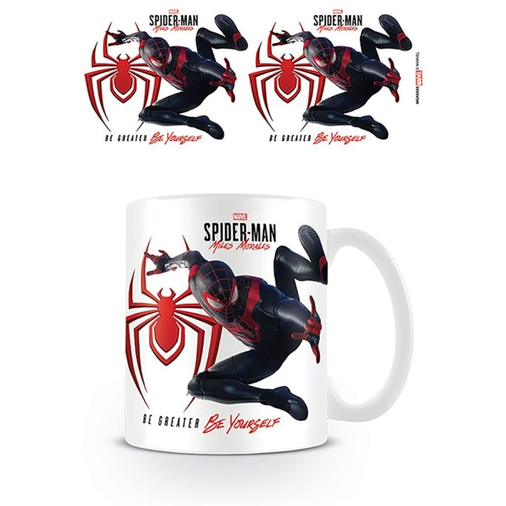 Pyramid International SPIDER-MAN MILES MORALES (IKONISK SPRING) KRUS i gruppen SPORT, FRITID & HOBBY / Sjove gadgets / Krus hos TP E-commerce Nordic AB (D15459)