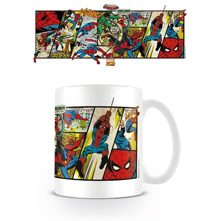 Pyramid International MARVEL COMICS (SPIDER-MAN-PANELER) KRUS i gruppen SPORT, FRITID & HOBBY / Sjove gadgets / Krus hos TP E-commerce Nordic AB (D15460)