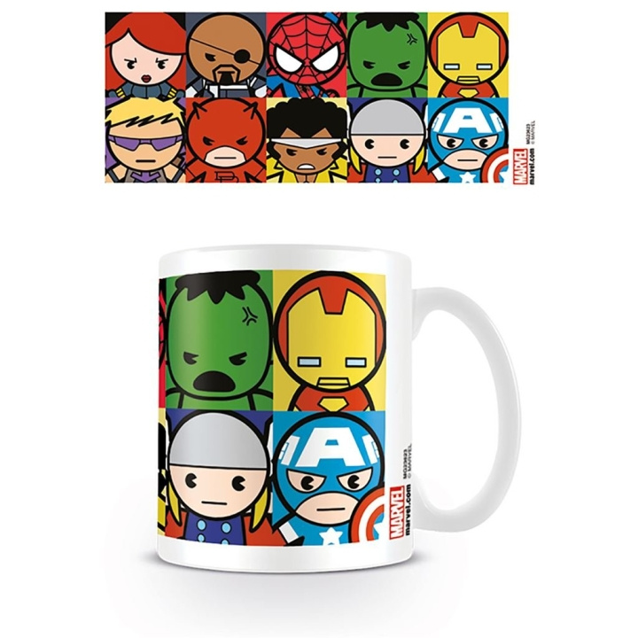 Pyramid International MARVEL KAWAII (FIGURER) KRUS i gruppen SPORT, FRITID & HOBBY / Sjove gadgets / Krus hos TP E-commerce Nordic AB (D15465)