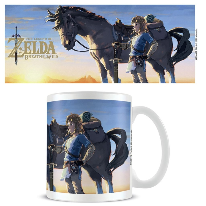 Pyramid International THE LEGEND OF ZELDA: BREATH OF THE WILD (HEST) KRUS i gruppen SPORT, FRITID & HOBBY / Sjove gadgets / Krus hos TP E-commerce Nordic AB (D15472)