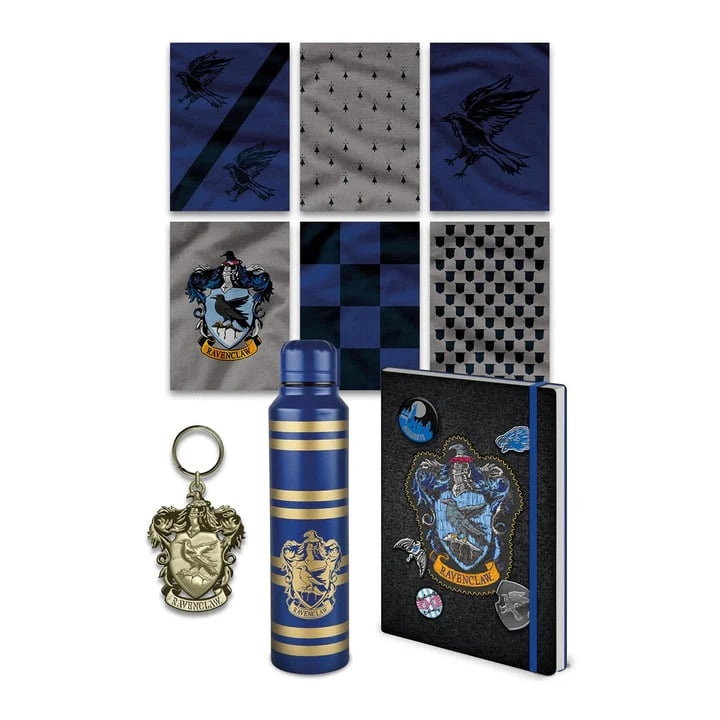 Pyramid International HARRY POTTER (FARVERIGT VÅBENSKJOLD RAVENCLAW) PREMIUM GAVESÆT i gruppen SPORT, FRITID & HOBBY / Sjove gadgets / Samlergenstande hos TP E-commerce Nordic AB (D15482)