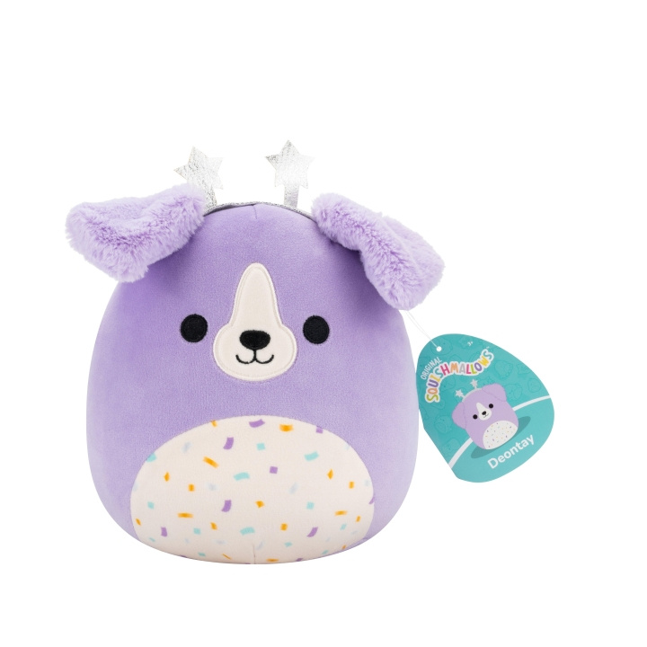 Squishmallows 19 cm Celebration Plush - Deontay Retriever i gruppen LEGETØJ, BØRN & BABY / Babyleg (0-3 år) / Tøjdyr hos TP E-commerce Nordic AB (D15522)