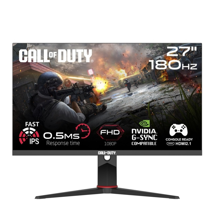 Twisted Minds CALL OF DUTY - 27 FHD - 180HZ - SORT i gruppen COMPUTERTILBEHØR / Monitor / Monitorer hos TP E-commerce Nordic AB (D15540)