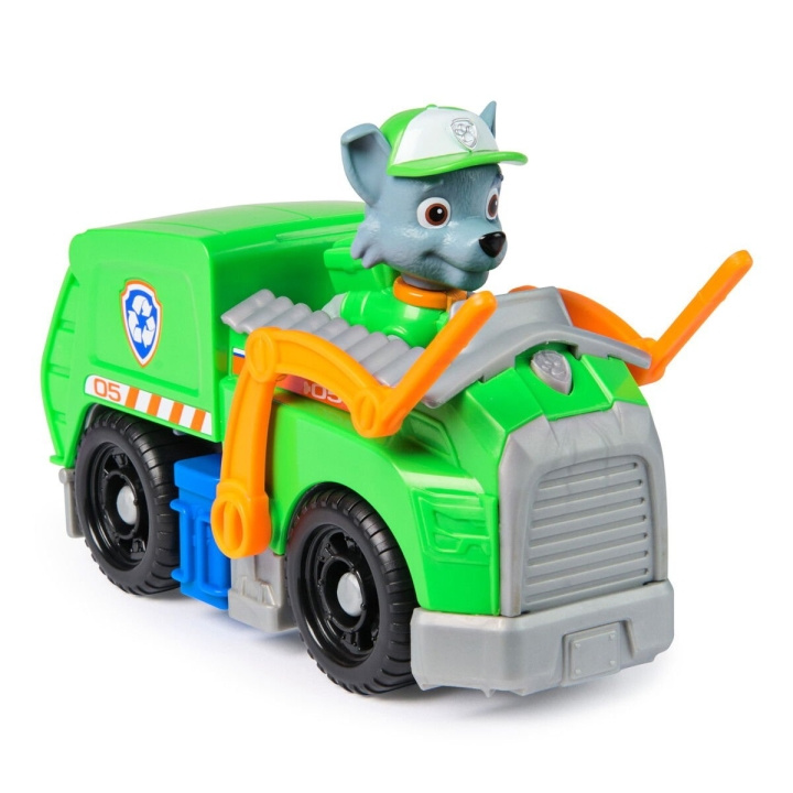 Paw Patrol Grundlæggende køretøj 2.0 - Rocky (6071213) i gruppen LEGETØJ, BØRN & BABY / Legetøj / Legetøjsbiler hos TP E-commerce Nordic AB (D15554)