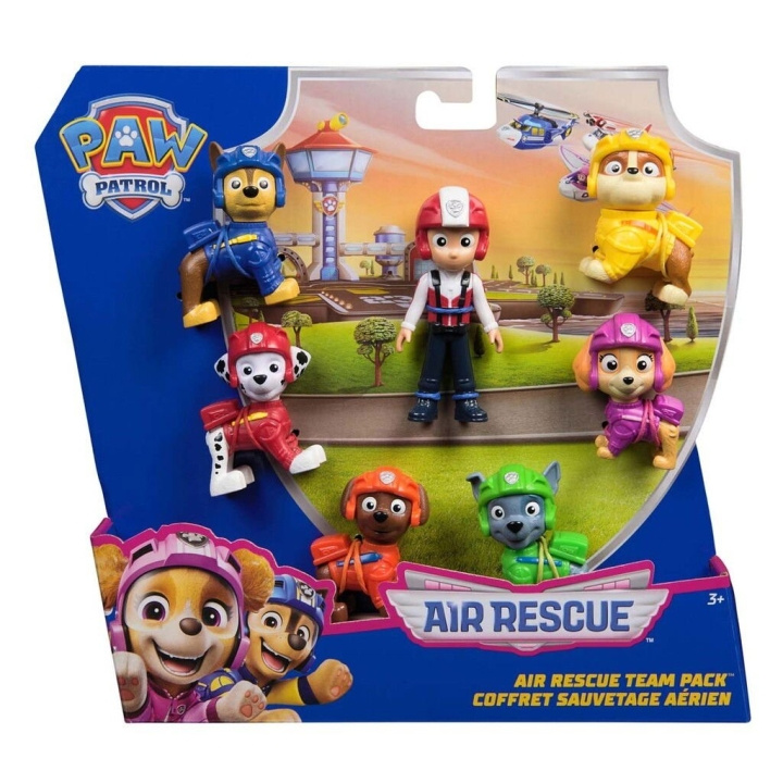 Paw Patrol Air Rescue 7 figurpakke - (6071499) i gruppen LEGETØJ, BØRN & BABY / Legetøj / Figurer, miniaturer og tilbehør hos TP E-commerce Nordic AB (D15556)