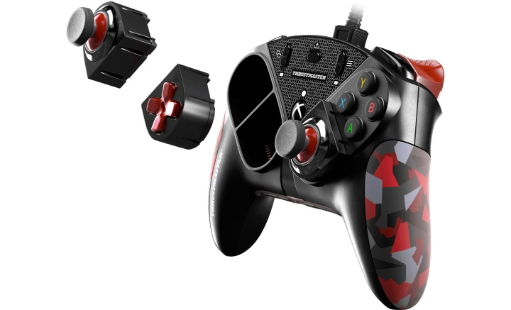 ThrustMaster Eswap X rød farvepakke i gruppen COMPUTERTILBEHØR / GAMING / Gaming tilbehør hos TP E-commerce Nordic AB (D15568)