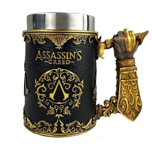 Nemesis Now Assassin\'s Creed gennem tiderne Tankard i gruppen SPORT, FRITID & HOBBY / Sjove gadgets / Samlergenstande hos TP E-commerce Nordic AB (D15575)