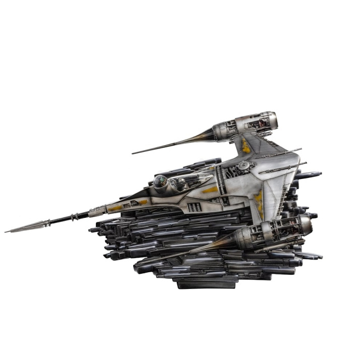 Star Wars Star War - Mandos N-1 Starfighter Statue Demi Scale 1/20 i gruppen SPORT, FRITID & HOBBY / Sjove gadgets / Samlergenstande hos TP E-commerce Nordic AB (D15589)