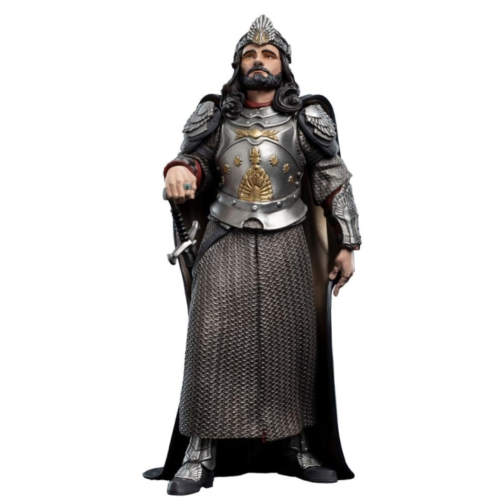 Weta Workshop Ringenes Herre-trilogien - Kong Aragorn Figur Mini Epics i gruppen SPORT, FRITID & HOBBY / Sjove gadgets / Samlergenstande hos TP E-commerce Nordic AB (D15592)