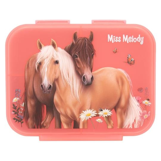 Miss Melody Madkasse med blomster ( 0412895 ) i gruppen LEGETØJ, BØRN & BABY / Mad & Drikke / Børnebestik og tallerkener hos TP E-commerce Nordic AB (D15601)