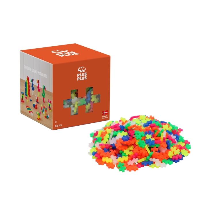 Plus Plus Mini Neon 600 stk - (3311) i gruppen LEGETØJ, BØRN & BABY / Legetøj / Bygge legesager / Klodser hos TP E-commerce Nordic AB (D15604)