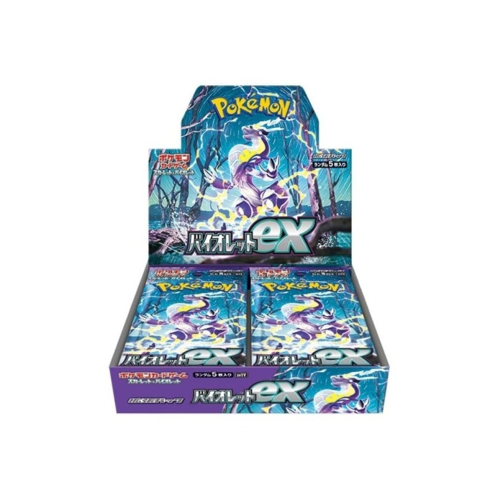 Pokémon Violet EX boosterboks (JP) i gruppen LEGETØJ, BØRN & BABY / Spil / Kortspil hos TP E-commerce Nordic AB (D15631)
