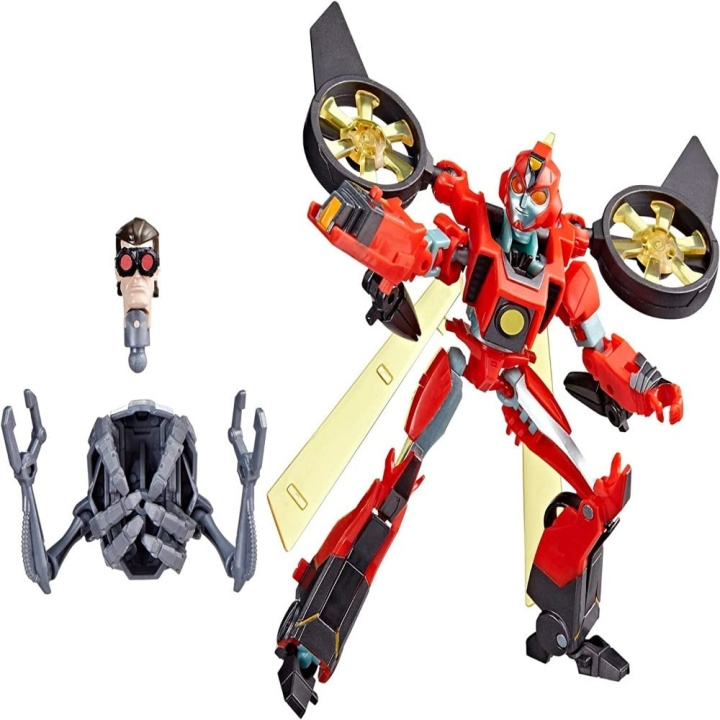 Transformers Earthspark Deluxe Class - Terran Twitch i gruppen LEGETØJ, BØRN & BABY / Legetøj / Figurer, miniaturer og tilbehør hos TP E-commerce Nordic AB (D15650)