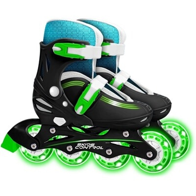 Skids Control INLINERS m/lys. Justerbar 5-9 år ( 60226 ) i gruppen LEGETØJ, BØRN & BABY / Udeleg & Sport / Sport og spil hos TP E-commerce Nordic AB (D15662)