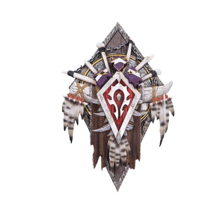 Nemesis Now World of Warcraft Horde Wall Plaque Højde 30cm i gruppen SPORT, FRITID & HOBBY / Sjove gadgets / Samlergenstande hos TP E-commerce Nordic AB (D15676)