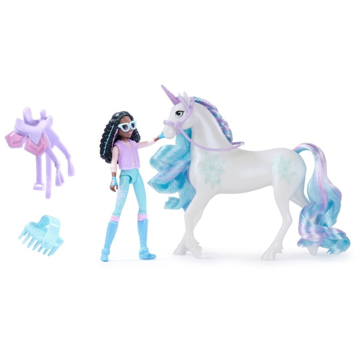 Unicorn Academy Dukke & enhjørning - Layla & Glacier (6066849) i gruppen LEGETØJ, BØRN & BABY / Legetøj / Docks og tilbehør hos TP E-commerce Nordic AB (D15696)