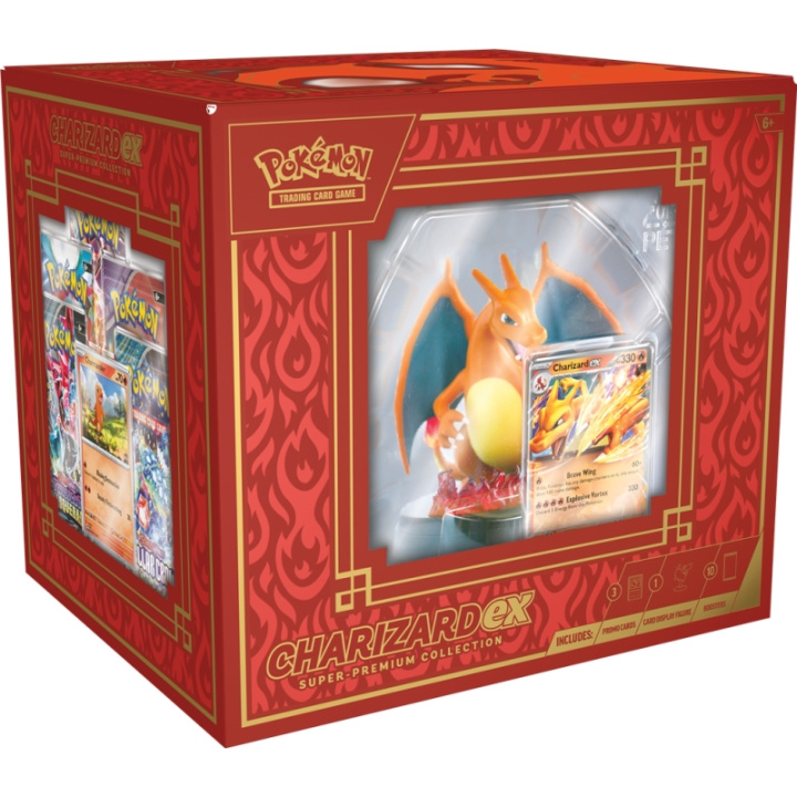 Pokémon Charizard ex Super-Premium Collection (POK11200) i gruppen LEGETØJ, BØRN & BABY / Spil / Kortspil hos TP E-commerce Nordic AB (D15710)