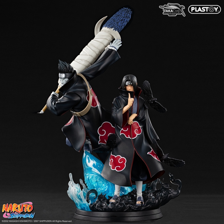 Plastoy ITACHI & KISAME FIGUR i gruppen SPORT, FRITID & HOBBY / Sjove gadgets / Samlergenstande hos TP E-commerce Nordic AB (D15718)