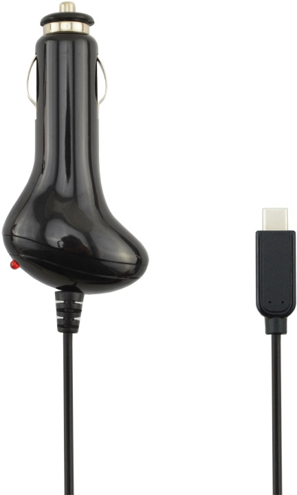 Wave biloplader, Type-C, 5V/3A i gruppen SMARTPHONES & TABLETS / Opladere og kabler / Bilopladere / Bilopladere Type C hos TP E-commerce Nordic AB (D15855)