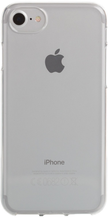 Wave silikone cover til iPhone 6 / 6s / 7 / 8 / SE, transparent i gruppen SMARTPHONES & TABLETS / Mobil Beskyttelse / Apple / iPhone 8 / Skærmbeskyttelse hos TP E-commerce Nordic AB (D15857)