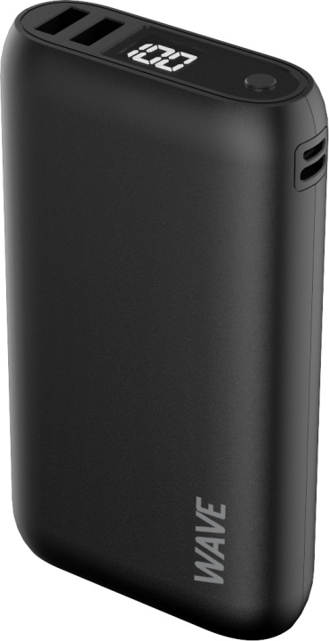 Wave Extrapower Powerbank, 20 000 mAh, sort i gruppen SMARTPHONES & TABLETS / Opladere og kabler / Powerbanks hos TP E-commerce Nordic AB (D15969)
