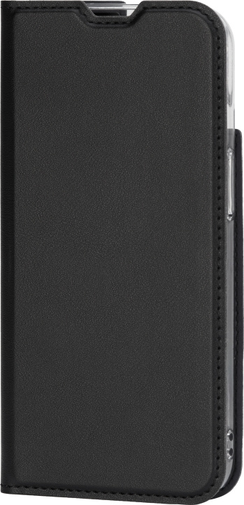 FoneKit BookCase beskyttelsesetui, iPhone 14, sort i gruppen SMARTPHONES & TABLETS / Mobil Beskyttelse / Apple / iPhone 14 hos TP E-commerce Nordic AB (D16132)
