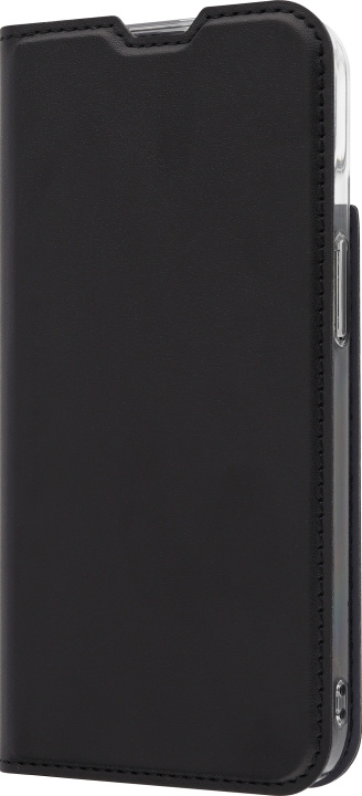 FoneKit BookCase beskyttelsesetui, iPhone 13, sort i gruppen SMARTPHONES & TABLETS / Mobil Beskyttelse / Apple / iPhone 13 hos TP E-commerce Nordic AB (D16134)