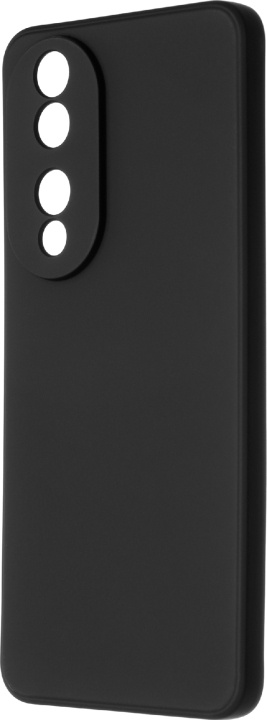 Wave Soft Touch silikonebeskytter, Honor 90, sort i gruppen SMARTPHONES & TABLETS / Mobil Beskyttelse / Huawei/Honori hos TP E-commerce Nordic AB (D16210)