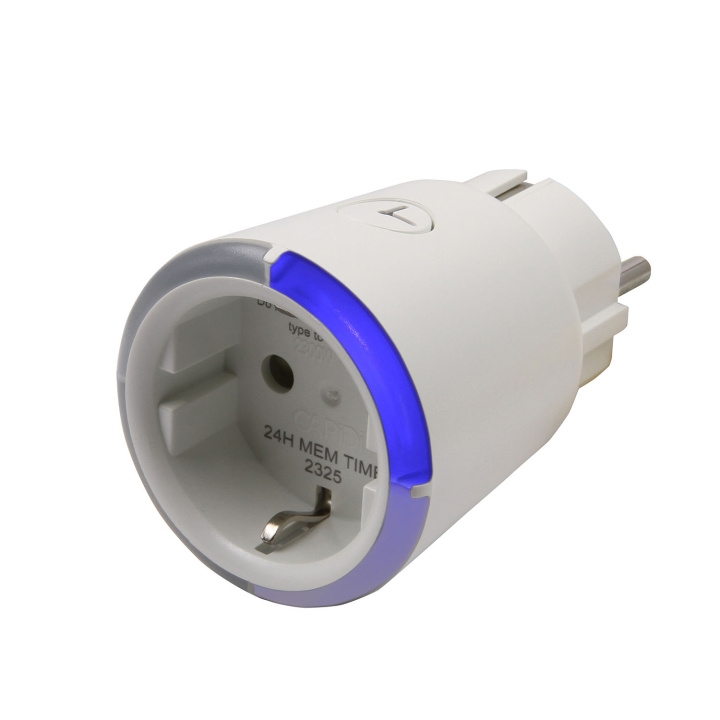 CAPiDi Sikkerhedstimer Memtimer 1-10 timer Hukommelse Hvid i gruppen HJEM, HUS & HAVE / Elektricitet & Belysning / Timer hos TP E-commerce Nordic AB (D16461)