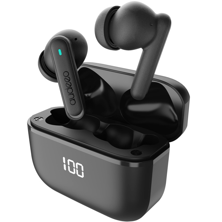 Audeeo Aeropods ANC + ENC LED Earbuds i gruppen HJEMMEELEKTRONIK / Lyd & billede / Hovedtelefoner & Tilbehør / Hovedtelefoner hos TP E-commerce Nordic AB (D16525)