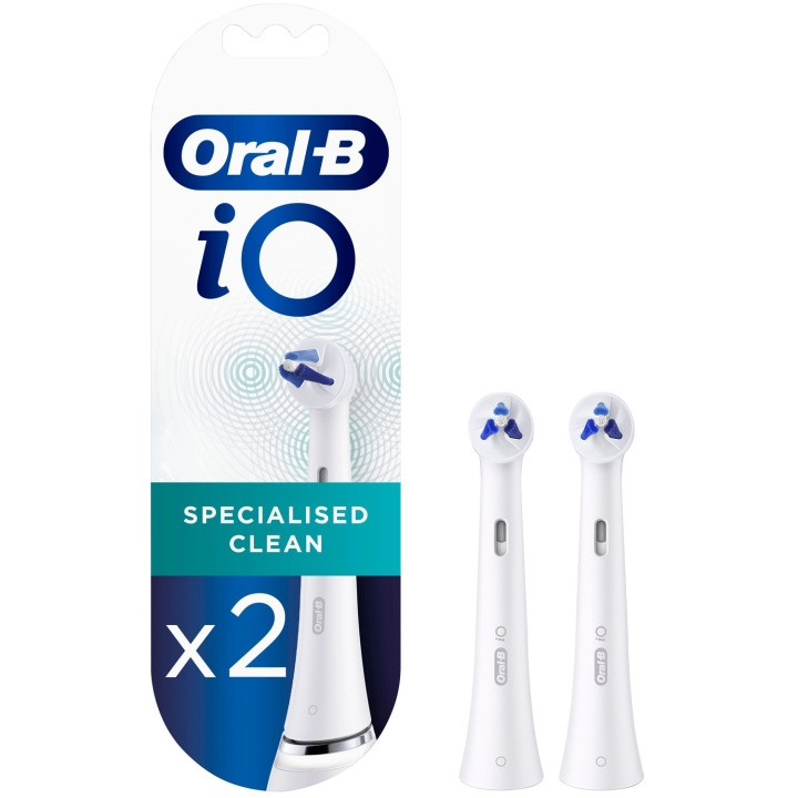 Oral B Borsthuvud iO Specialised Clean 2st i gruppen SKØNHED & HELSE / Oral pleje / Tilbehør til elektriske tandbørster hos TP E-commerce Nordic AB (D16526)