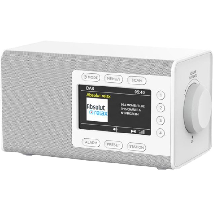 Soundmaster Bordsradio med färg-display och förvalsknappar i gruppen HJEMMEELEKTRONIK / Lyd & billede / Hjemmebiograf, HiFi & Bærbar / Radio og vækkeure / Radio hos TP E-commerce Nordic AB (D16544)
