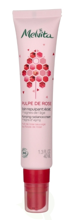 Melvita Pulpe De Rose Pumping Radiance Cream 40 ml i gruppen SKØNHED & HELSE / Hudpleje / Ansigt / Dagcreme hos TP E-commerce Nordic AB (D16619)