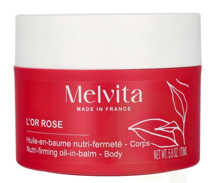 Melvita L\'Or Rose Firming Oil-In-Balm 170 ml i gruppen SKØNHED & HELSE / Hudpleje / Kropspleje / Body lotion hos TP E-commerce Nordic AB (D16629)