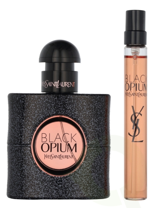 Yves Saint Laurent YSL Black Opium Giftset 40 ml Edp Spray 30ml/Edp Spray 10ml i gruppen SKØNHED & HELSE / Gaveæske / Gaveæske til hende hos TP E-commerce Nordic AB (D16713)