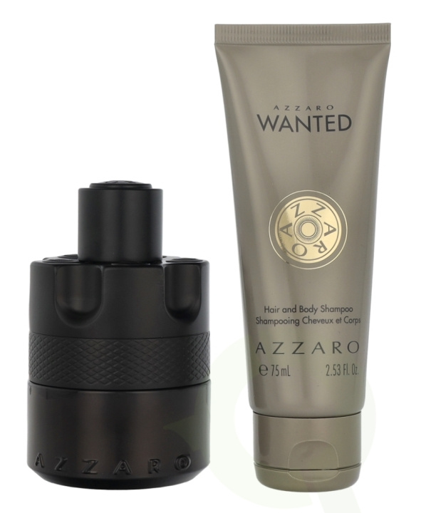 Azzaro The Most Wanted Intense Giftset 125 ml Edp Spray 50ml/75ml i gruppen SKØNHED & HELSE / Gaveæske / Gaveæske til ham hos TP E-commerce Nordic AB (D16722)