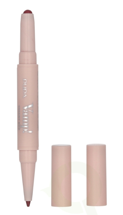 Pupa Milano Pupa Vamp! Creamy Duo Lip Pencil 1 g #008 Vintage Rose / Lipstick 0,8g / Pencil 0,2g i gruppen SKØNHED & HELSE / Makeup / Læber / Lip liner hos TP E-commerce Nordic AB (D16736)