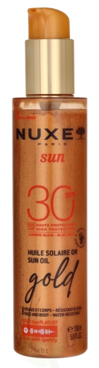 Nuxe Sun High Protection Gold Sun Oil SPF30 150 ml i gruppen SKØNHED & HELSE / Hudpleje / Tanning / Solbeskyttelse hos TP E-commerce Nordic AB (D16740)