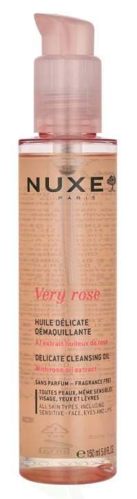 Nuxe Very Rose Gentle Cleansing Oil 150 ml i gruppen SKØNHED & HELSE / Hudpleje / Ansigt / Rengøring hos TP E-commerce Nordic AB (D16741)