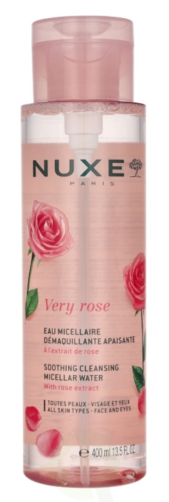 Nuxe Very Rose Soothing Cleansing Micellar Water 400 ml i gruppen SKØNHED & HELSE / Hudpleje / Ansigt / Rengøring hos TP E-commerce Nordic AB (D16742)