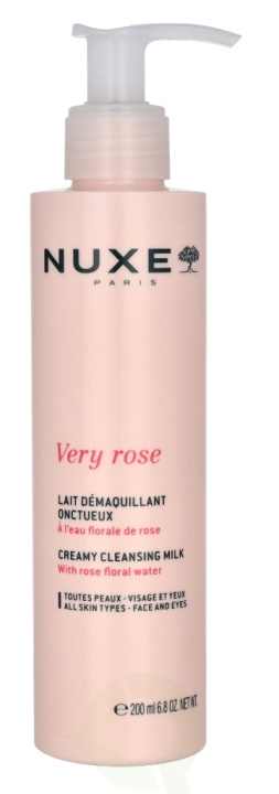 Nuxe Very Rose Creamy Make-Up Remover Milk 200 ml i gruppen SKØNHED & HELSE / Hudpleje / Ansigt / Rengøring hos TP E-commerce Nordic AB (D16743)
