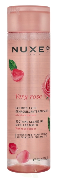 Nuxe Very Rose Soothing Micellar Water 200 ml i gruppen SKØNHED & HELSE / Hudpleje / Ansigt / Rengøring hos TP E-commerce Nordic AB (D16746)
