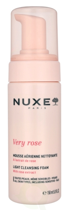 Nuxe Very Rose Light Cleansing Foam 150 ml i gruppen SKØNHED & HELSE / Hudpleje / Ansigt / Rengøring hos TP E-commerce Nordic AB (D16758)